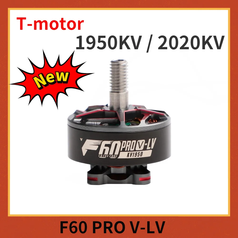 

New 4pcs T-motor F60 PRO V-LV 1950KV/2020KV 5inch 5-6S Brushless Motor T5146/T5147 Props for RC FPV Racing Drone