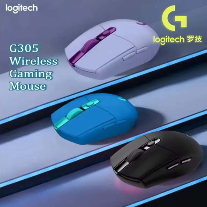 

Logitech G305 A practical choice for e-sports office! Dual mode wireless silent mouse ergonomic lightweight and reliable