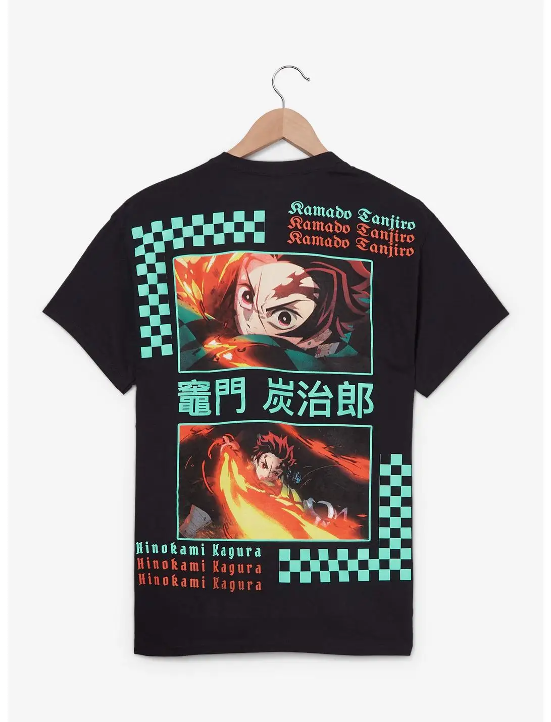 Novas camisas de futebol anime japonês bandai demon slayer tanjiro nezuko camiseta esportiva rua solta para homens e crianças