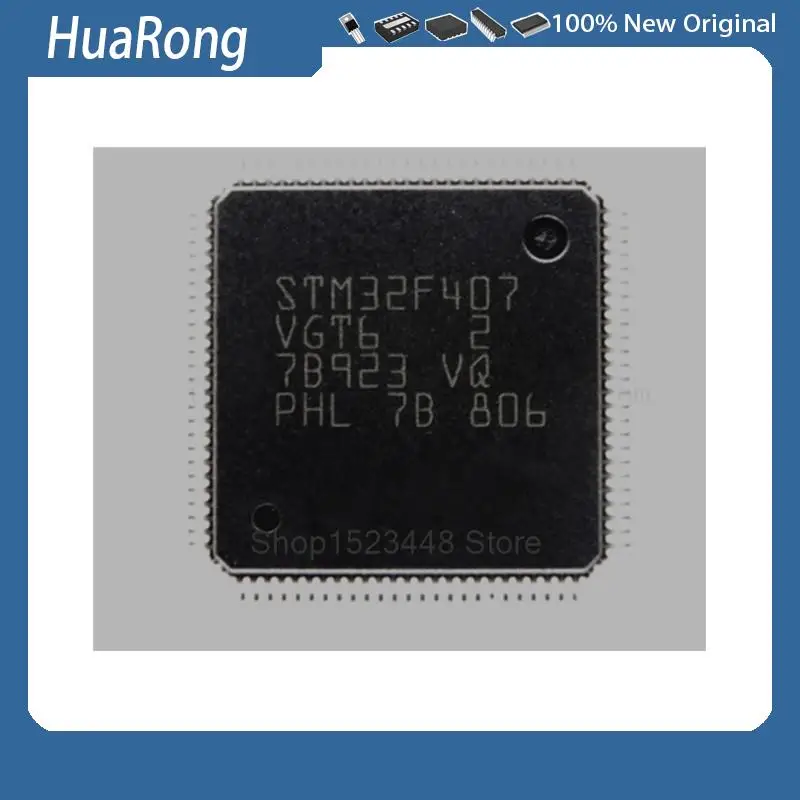 

New 2PCS/LOT STM32F407VGT6 32F407VGT6 STM32F407 VGT6 TQFP-100