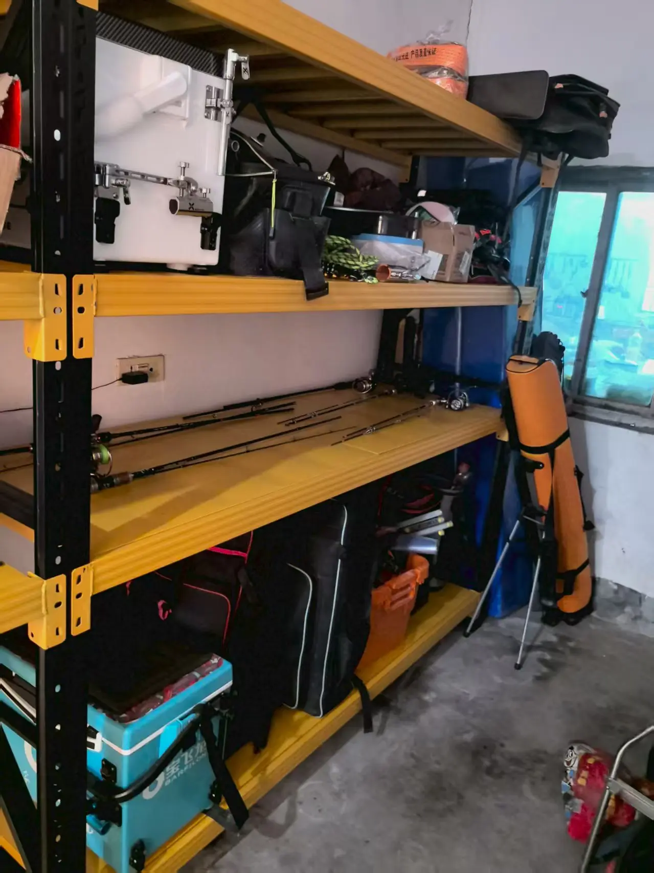 Heavy Duty Storage Rack Steel Shelving Unit Boltless Adjustable Garage Warehouse Shelf Carbon Steel Anti-Rust Large Capacity