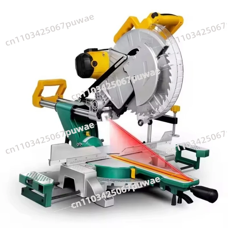 2000 Watt Sliding Miter Saw 305 Mm 12 Inch Electric Wood Cutting Saw Woodworking Machinery