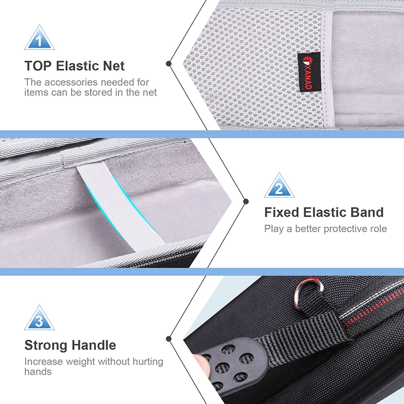 XANAD EVA Hard Case for Bose SoundLink Flex Bluetooth Portable Speaker Storage Bag