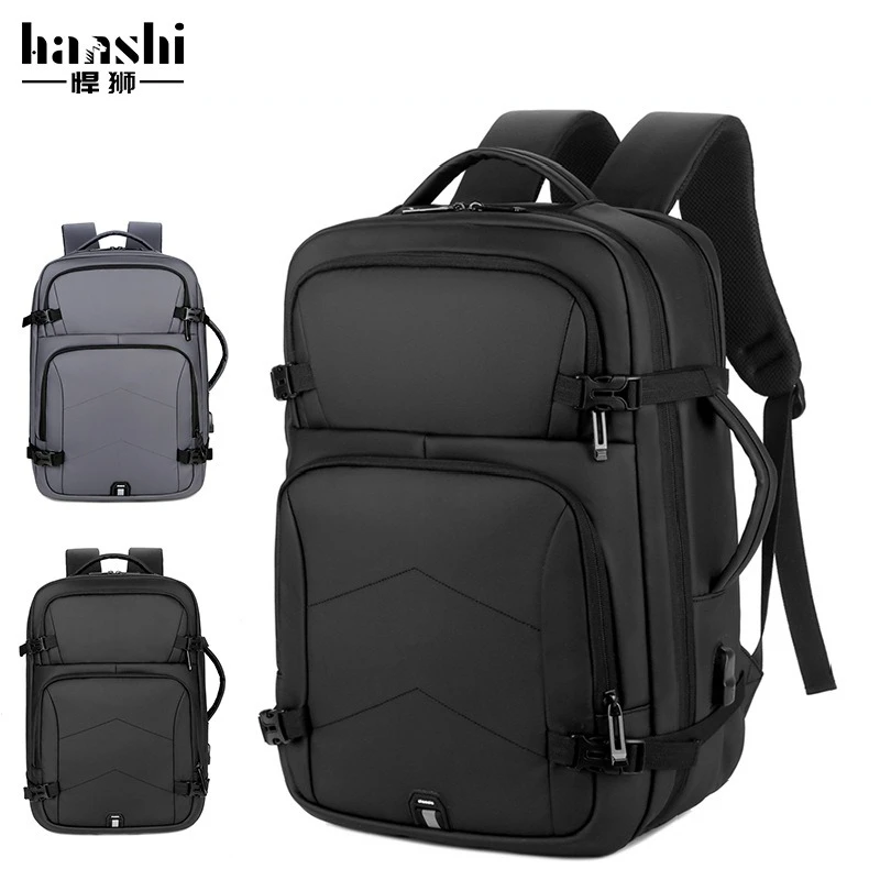 

Большой 16-дюймовый рюкзак для ноутбука, мужской деловой рюкзак для ноутбука, водонепроницаемая сумка, USB-зарядка, дорожные рюкзаки для камеры, Mochilas