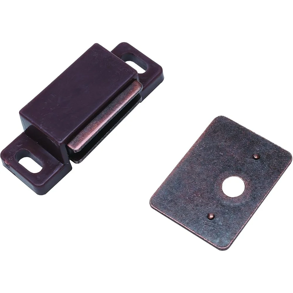 Magnetic Catch with Flat Plate Cabinets Auto Accessory Durable Hardware Easy Installation Ideal Home and Office Use