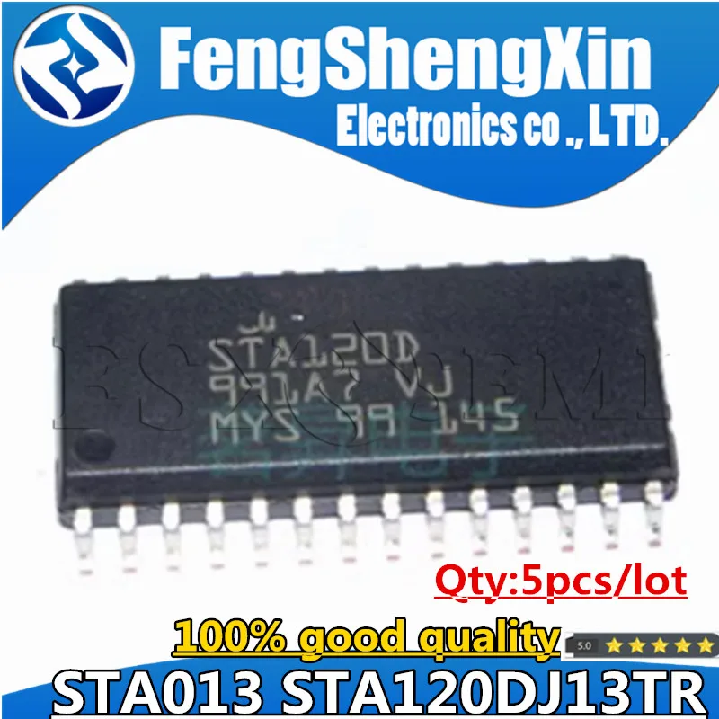 

5pcs STA013 STA120DJ13TR STA120D SOP28 Chips