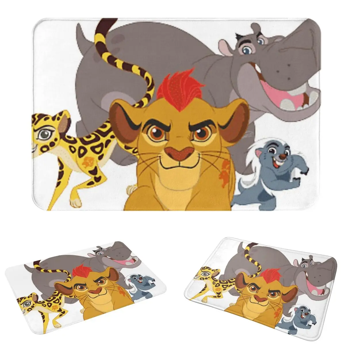 Lion Guard Doormat Absorbent Mat Carpet Rug Kitchen Entrance Home Floor Mat for Living room Footpad Mats