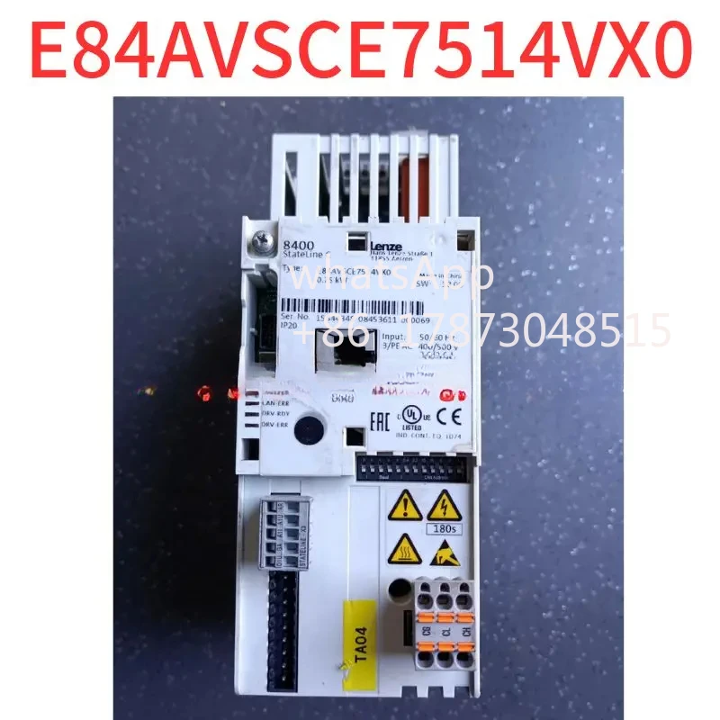 Teste de segunda mão OK E84AVSCE7514VX0 Inversor