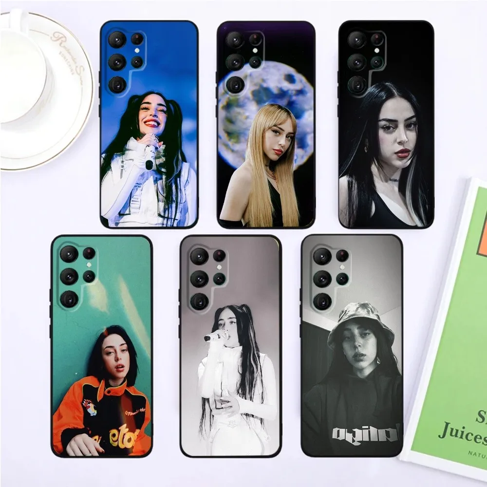 Singer N-Nicki N-Nicole Phone Case For SamsungS24,S23,S22,S21,Ultra Pro S10,S30Plus,S9,20lite Black Cover