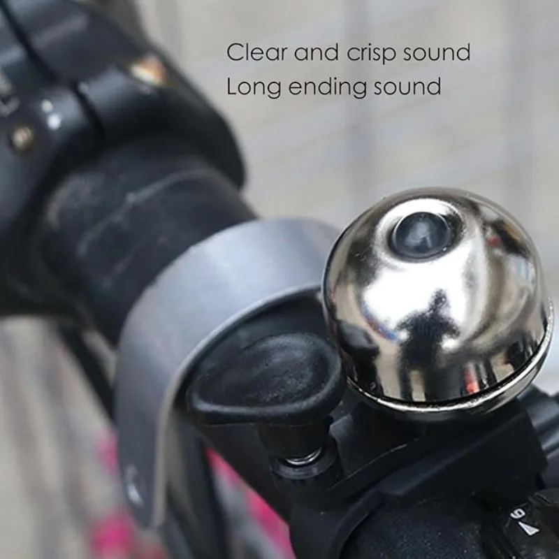 Vintage Style Copper Bike Bell Durable Mini Brass Horn Clear Ringing Sound for Mountain Road Bicycle