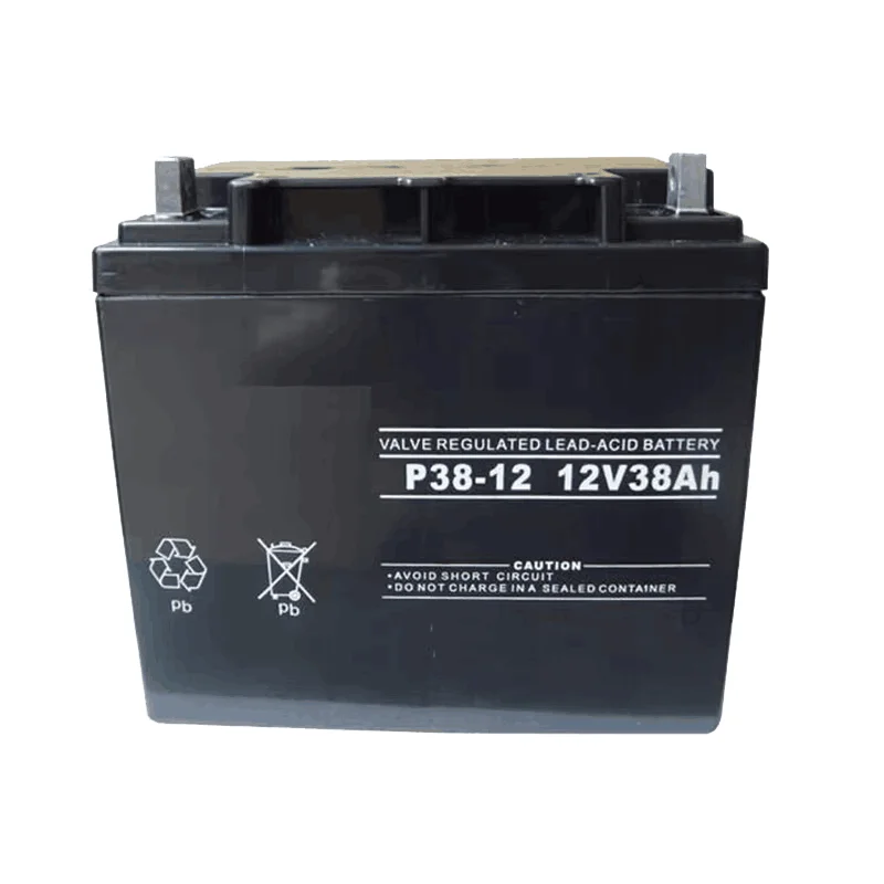 12V 38AH Battery Sealed Storage Batteries Lead Acid Rechargeable Stable performance, good storage Backup Power Supply