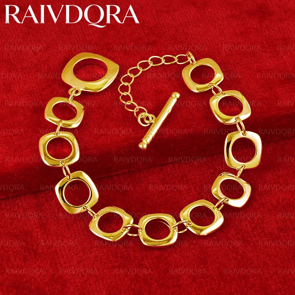 18K Gold Plated Round Chain Br - Men Accessories Chain And Bracelet ulasan dan harga