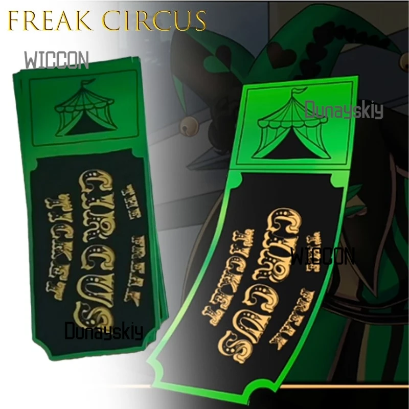 Freak Circus Ticket Card Red G - مراجعة Anime Merchandise Europe وسعره