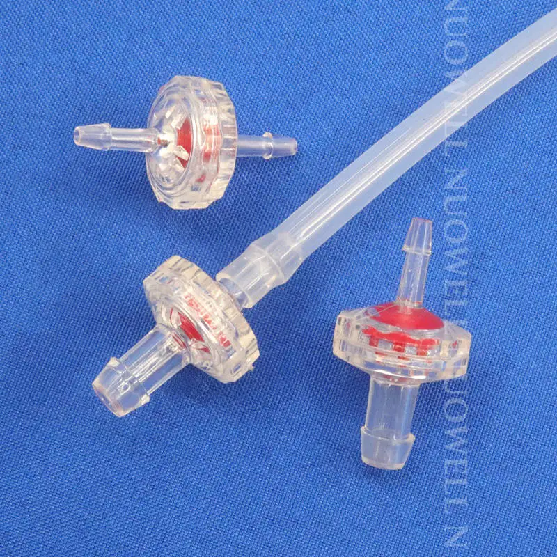 200~5pcs Plastic Air Pump Non-Return Valve Aquarium Fish Tank Soft Hose Barbed Joints One-way Transparent Mini Hose Check Valve