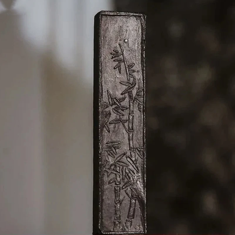 Traditional Chinese Painting Ink Stick Grinding Inkslab for Brush Writing Water Ripple Ink Tray for Beginner Stationery Supplies