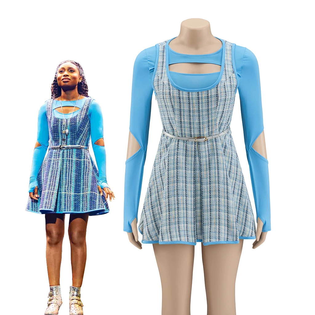 

Dorothy Cosplay Costume The Wiz Musical Women Stage Performance Outfits Women Halloween Party Outfit Dorothy Musical Costume
