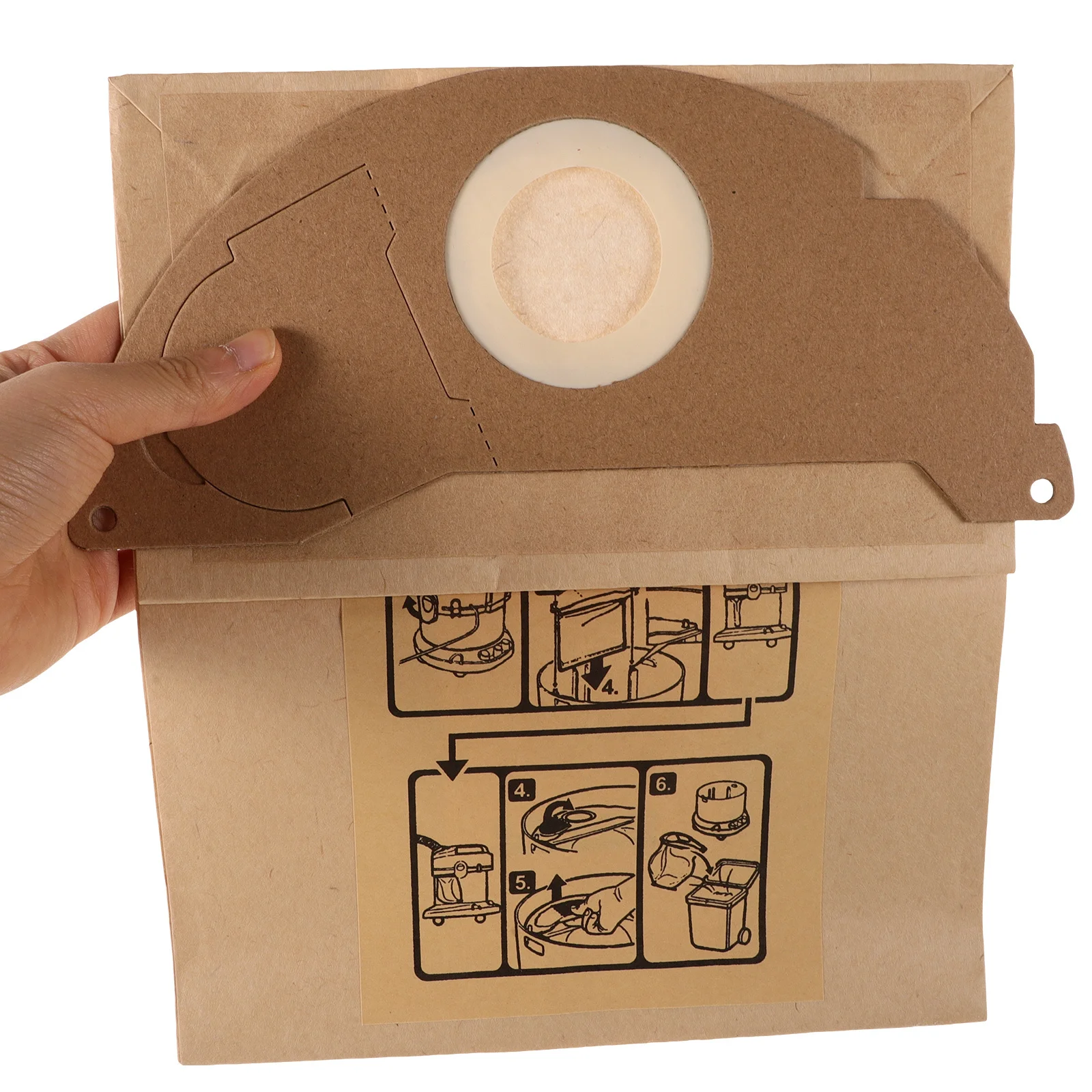 

4pcs Bags Large Capacity Replacement Dust Bag For Cleaner Breathable Filtration Vacuum Accessories Collecting Bag Replace