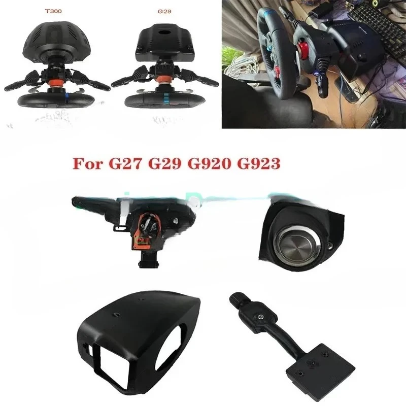 For Logitech G29 G27 T300 RS/GT/XW T248 Game Steering Wheel Turn Signal Wiper Lever Adapter Euro/American Truck Simulator