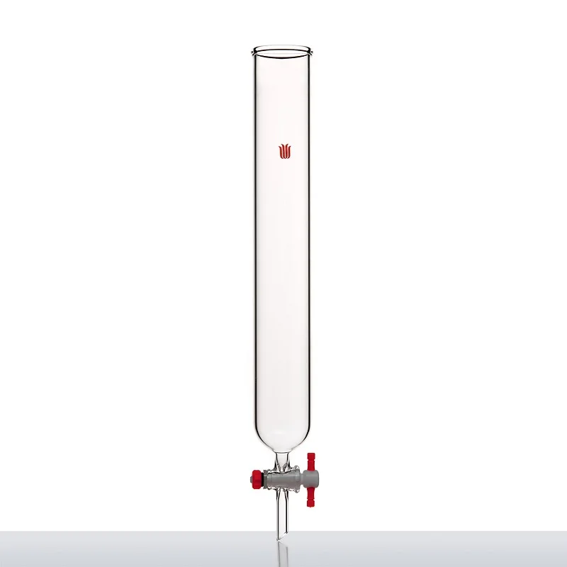 

SYNTHWARE Chromatographic column with PTFE valve, No sand core, 2mm/4mm aperture valve, Borosilicate glass, C36