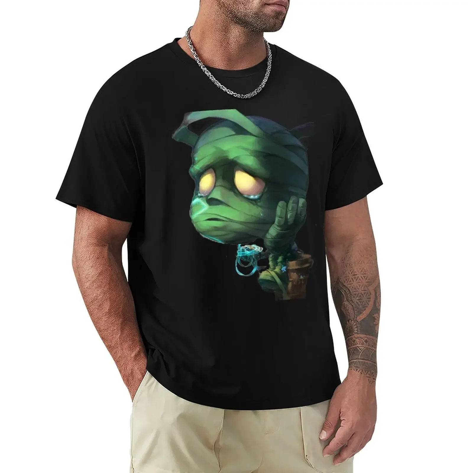 DK Mode - Amumu T-Shirt blanks summer top cute tops anime shirts men