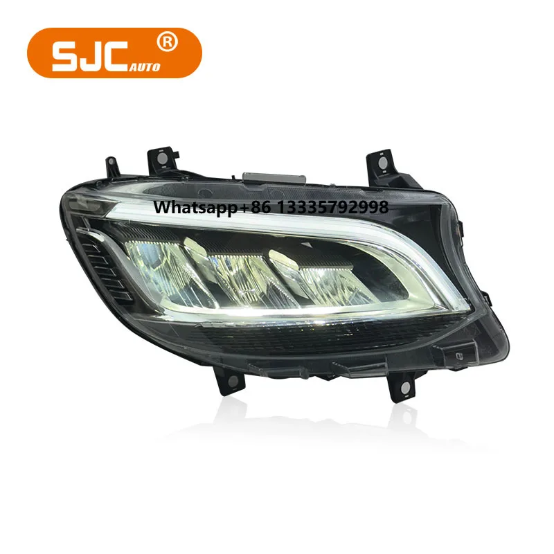 

SJC Car Accessories for Mercedes Benz Sprinter W907 Head Lights 2018 - UP Dynamic Signal Headlights New Upgrade Lighting Systems