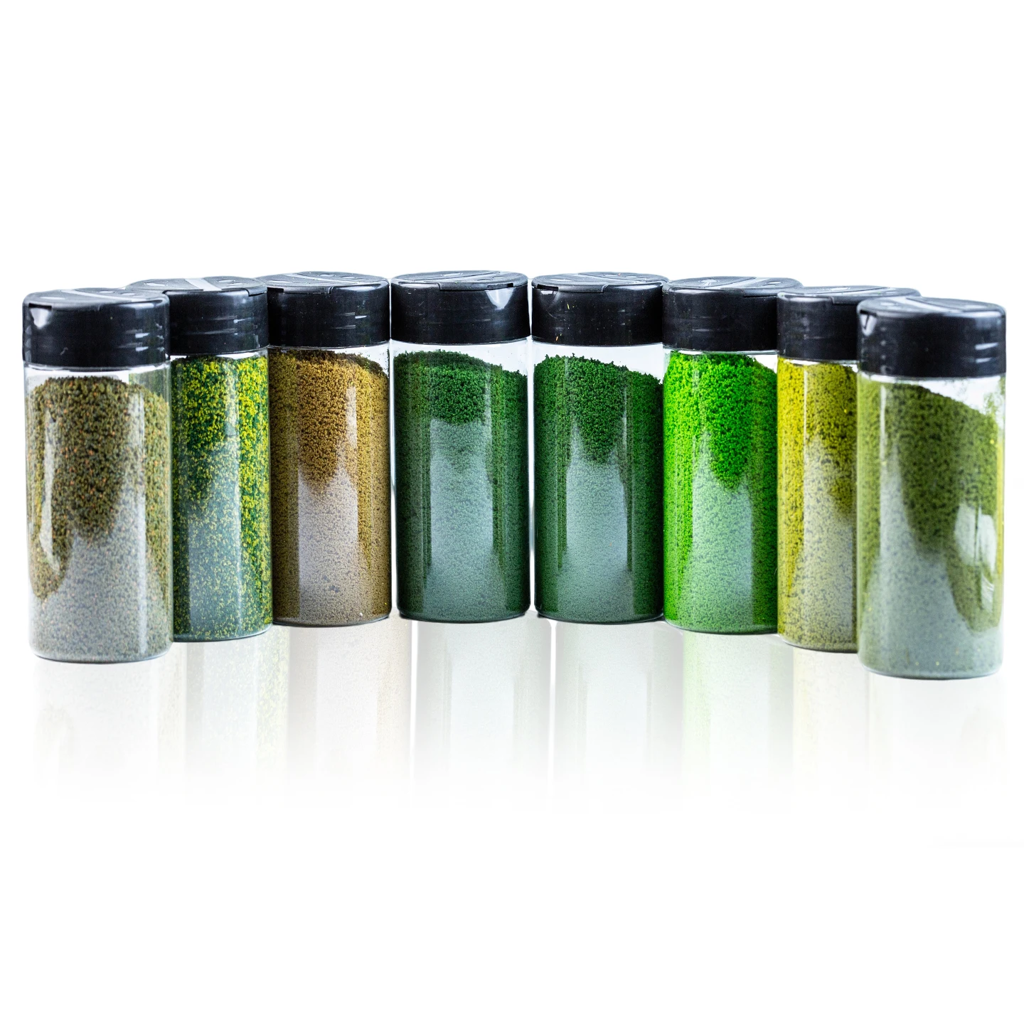 

﻿ 500ML Tree Powder Model Green Plant Tufted For DIY Miniature Lowland Shrub Bushy Building Railway Fairy Garden Diorama Kits