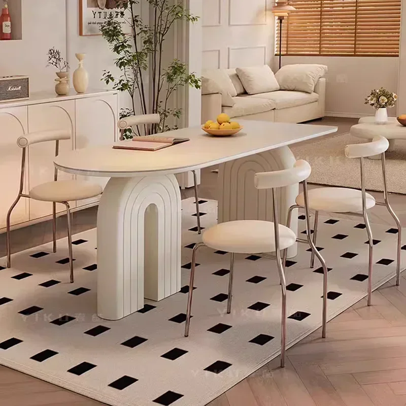 

Minimalist Service Dining Table Lounge Designer Reception Space Saving Modern Table Console Japanese Muebles Unique Furniture