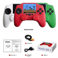 New H20 Retro Handheld Video Game Console 3.5 Inch HD Screen 8 Bit System Built in 1000 Retro Games Play for Kids Gifts