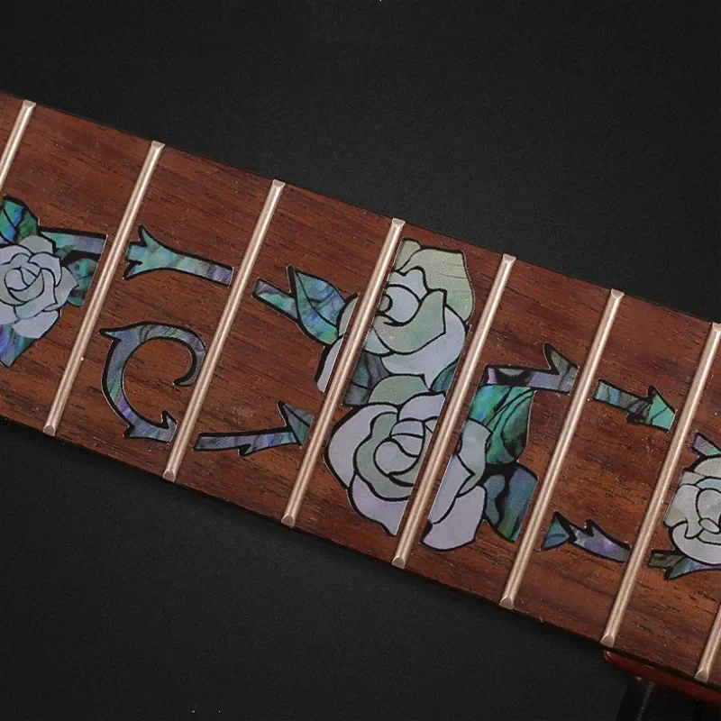 1Pc Guitar Neck Fingerboard Decor Sticker Fretboard Decorations for Electric Acoustic Guitar Bass Sticker Guitarra Accessories