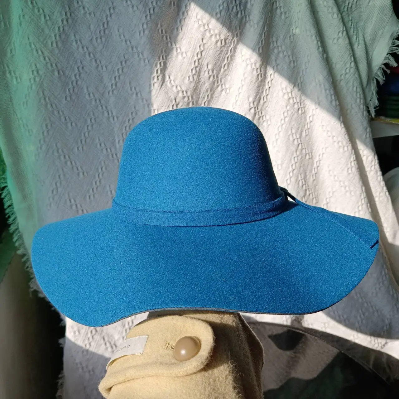 Autumn and Winter Women\'s Elegant Felt Fedora Hat Dome Wide Brim British Style Fedoras Felt Hat sombrero