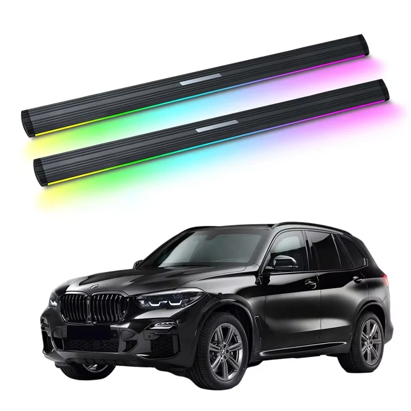 

Автоматическая электрическая подножка с электроприводом, неоновая светодиодная подсветка для BMW X5 2019+