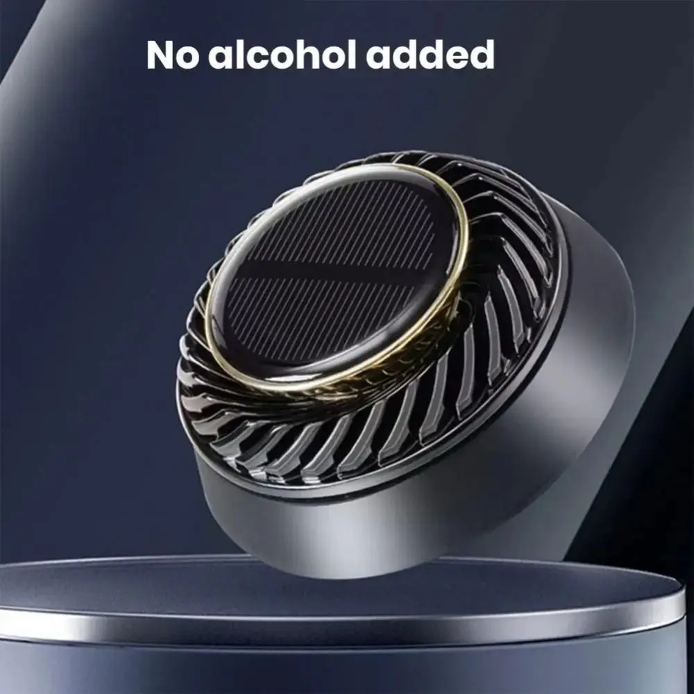 

Solid Ointment Solar Car Air Freshener Long-lasting Solar Rotating Car Fragrance Tablets Diffusers Black Automatic