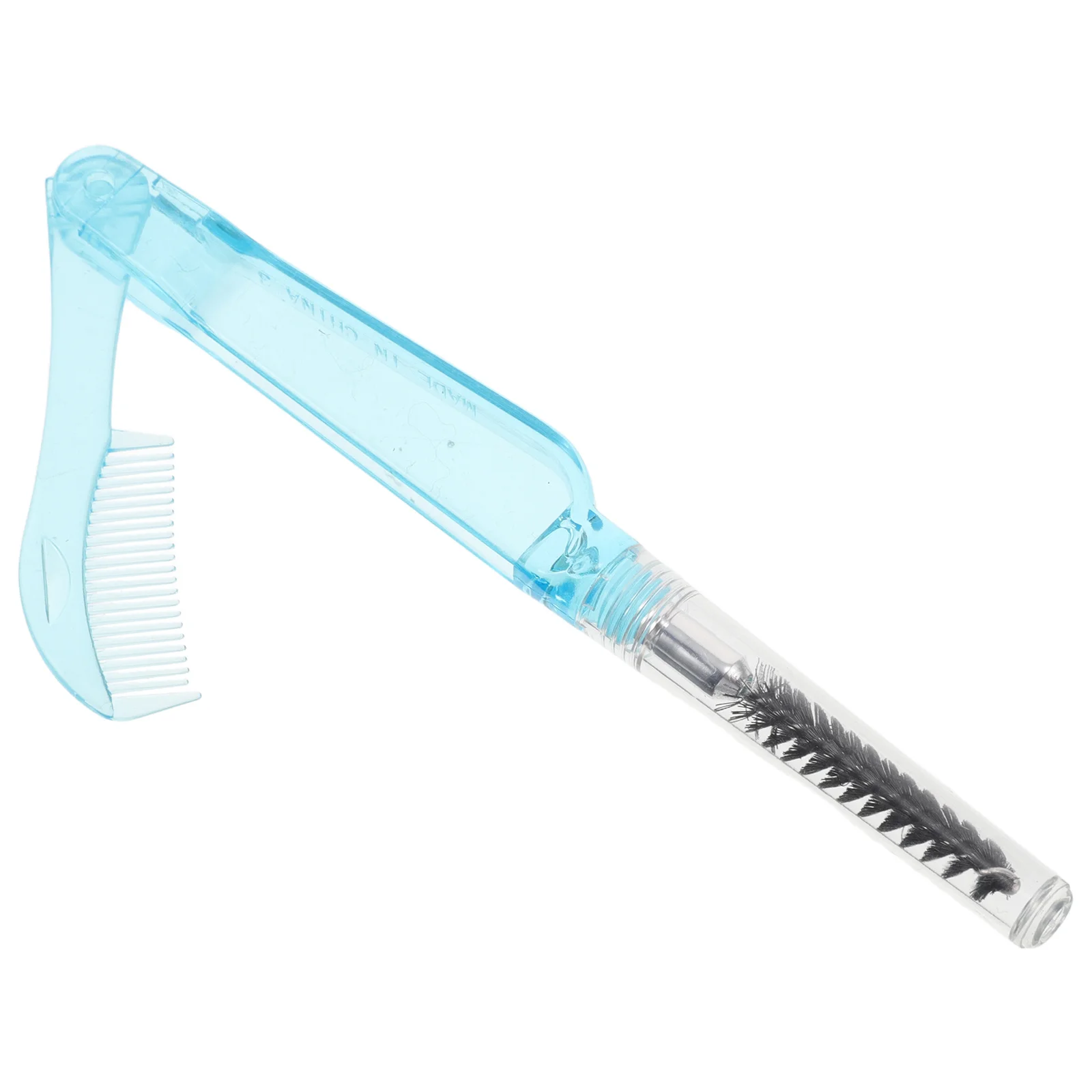 2in1 Pieghevole Pettine Per Ciglia Rosso Dual Sided Lash Pennello Per Sopracciglia Mascara Strumento Per Toelettatura Applicatore Per Trucco Pennello Per Ciglia Pettini