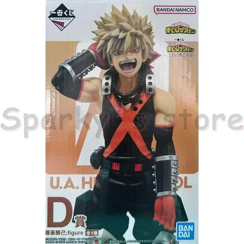 Bandai Original Ichiban KUJI MY HERO ACADEMIA Anime Figure Bakugou Katsuki Action Figure Toys For Boys Girls Kids Gifts Model