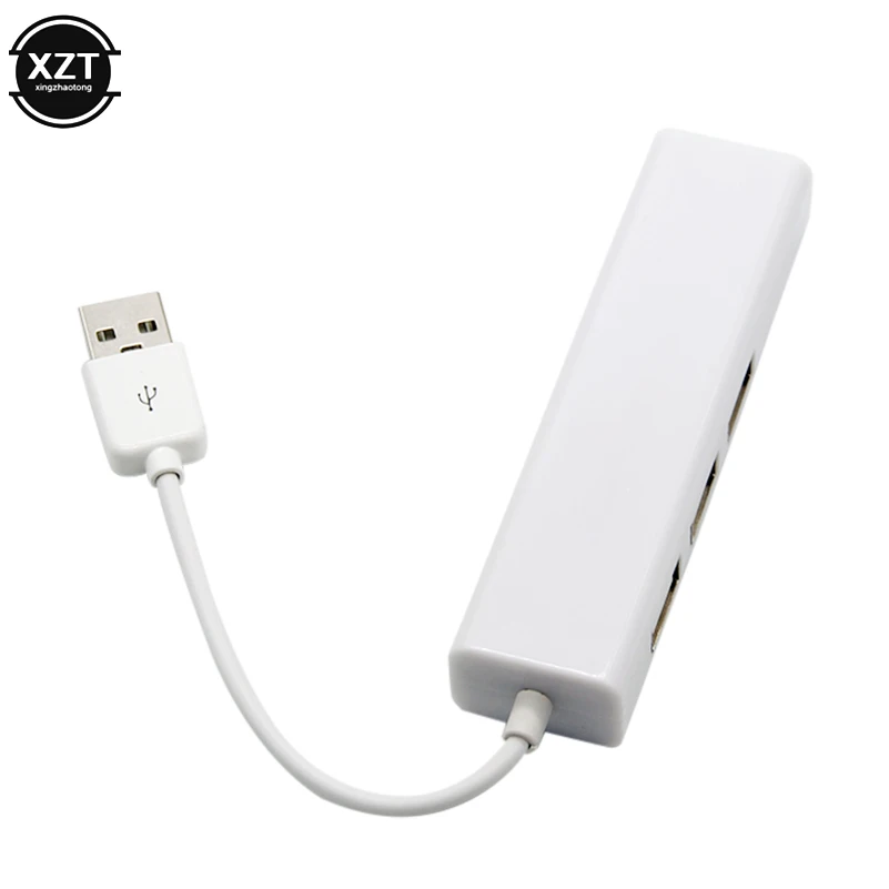 Koncentrator USB Ethernet USB do karty sieciowej RJ45 Lan Adapter Ethernet 10/100 Mbps do laptopa Mac iOS Windows RTL8152 Hub USB 2.0