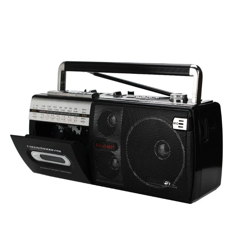 2024 classic cassette recorder player home radio wireless player