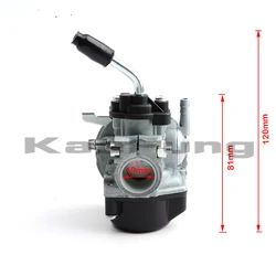 19mm Performance Carburetor 37cc water cooled Carb Modify 43 47cc 49cc 2-Stroke Mini Pocket bike Dirt Pit Bike ATV Quad parts