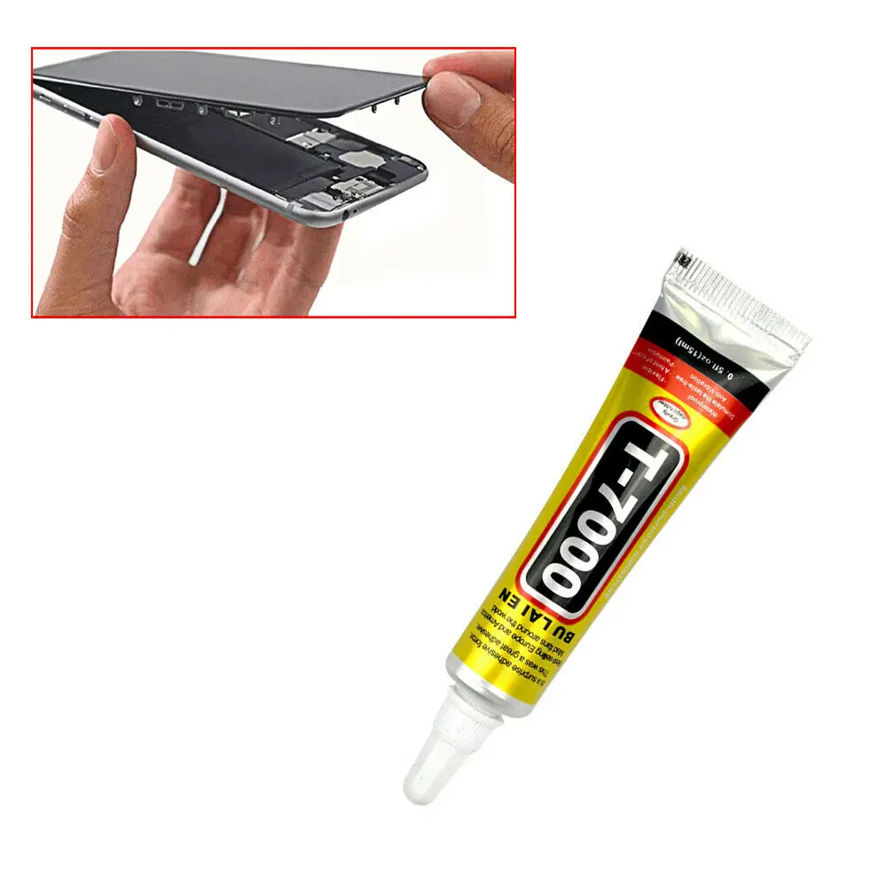 T7000 cola super adesiva para o telefone móvel, reparação touch screen, selante quadro, 15ml