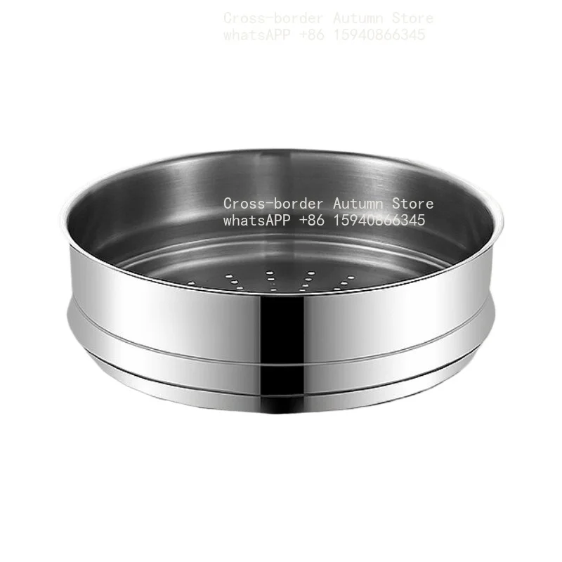 Thickened steamer, stainless steel small milk pot steamer, household small cage drawer multi-function