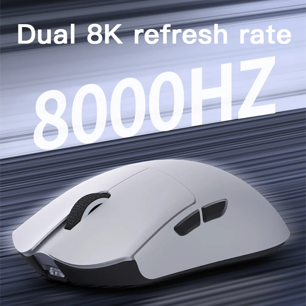

Игровая мышь Darmoshark, беспроводная проводная двойная 8K PAW3395, датчик 26K DPI, макромы для большой ручной мыши, киберспортивные геймеры