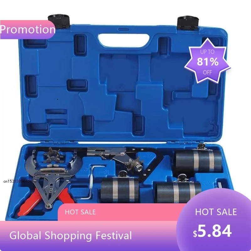 

1309 Набор инструментов для обслуживания колец NEUE Kolben, автоматический двигатель, ремонт колец Kolben, расширитель Kompressor Werkzeug Set.