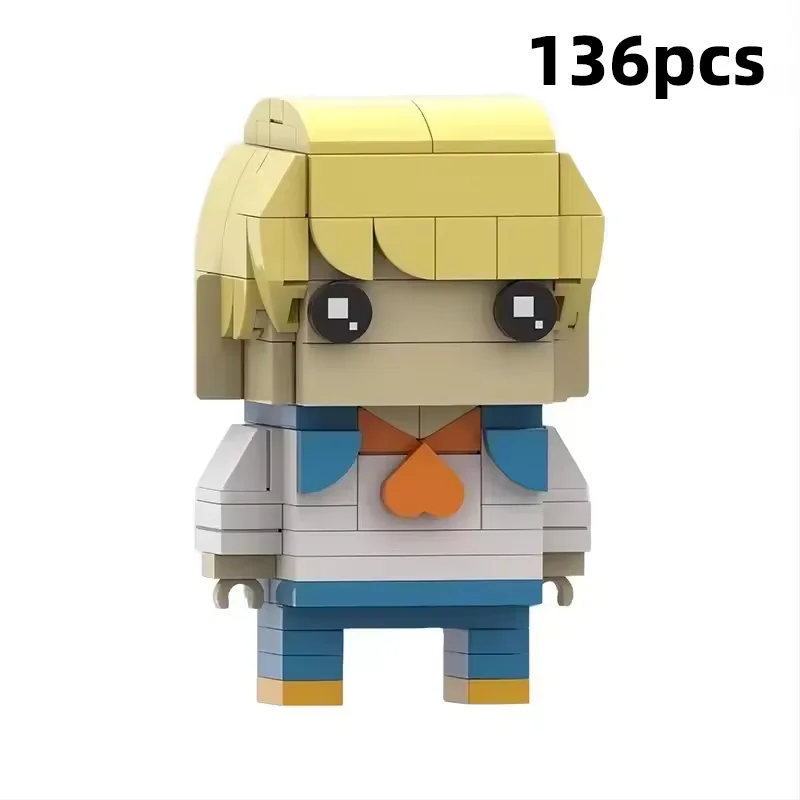 MOC Classic Mystery Cartoon Squad Cube Figures Building Blocks Retro Detective Dog Monster Hunter Team Display Brick Set Adult
