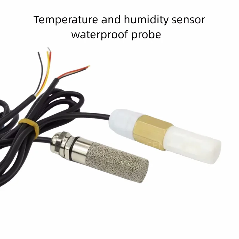 T/H Sensor Transmitter RS485 Collector Module Waterproof Probe High Temperature Modbus Real-Time Monitoring