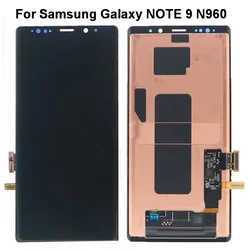 삼성 갤럭시 노트 9 LCD 디스플레이, AMOLED 6.4 인치, N960 N960D N960F N960U 터치 스크린, 디지털 조립 교체