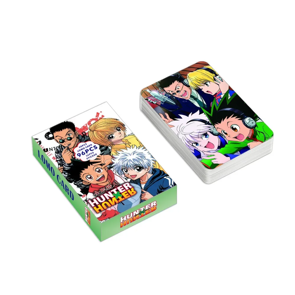 90 pz/set Anime giapponesi Hunter X Hunter Gon Freecss figura Lomo Card carta commemorativa Cosplay gioco puntelli giocattoli regali