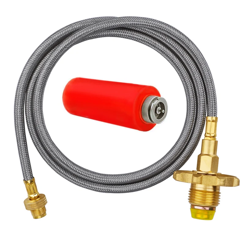 屋外ストーブアダプター,ガスコンバーター,スプリットタイプの炉コネクター,韓国のキャンプ,調理,ピクニック用のアダプターカートリッジ