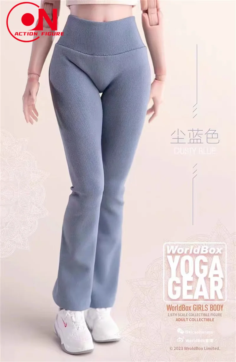 In Stock Worldbox 1/6 Female Yoga Gear Stretch Clothes Model Fit 12'' AT201 AT202 Soldier Action Figure Body Dolls
