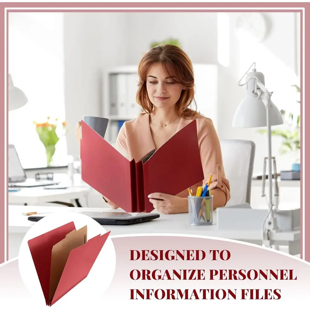 Расширяющиеся органайзеры для файлов формата Letter с застежками, 48 карманов, красные, идеально подходят для учителей, духовенства, офисов, церковных пожертвований.