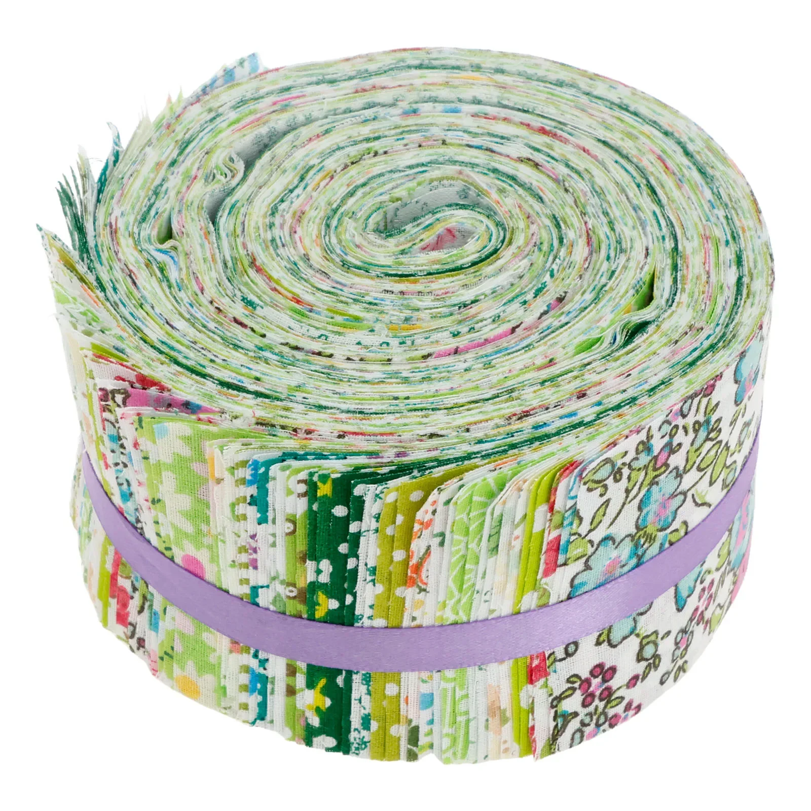 

80Pcs Cotton Quilting Fabric Soft Colorful Printed Sewing Fabric Pre Cut Strips 20 Floral Prints for DIY Handmade Crafting
