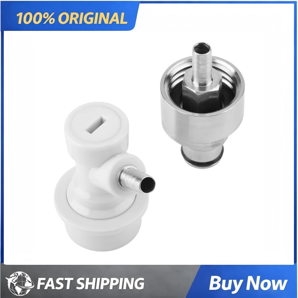 Carbonation Cap For Homebrew Made Of Stainless Steel Simple And Easy To Use Carbonation Cap With Liquid/Ball Lock Disconnection